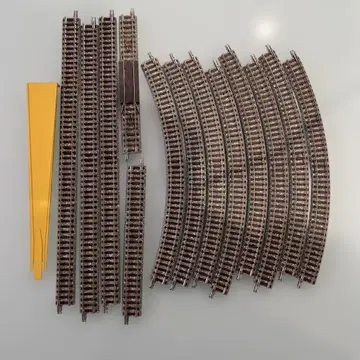 N 게이지 토믹스 순환 레일 13개 세트! 릴레이어 포함