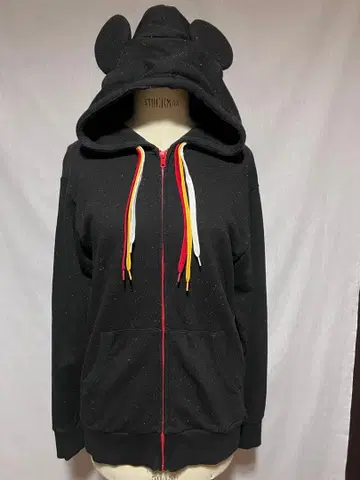 디즈니 리조트 귀 달린 후드 블랙 후드티 [ S 사이즈 ]