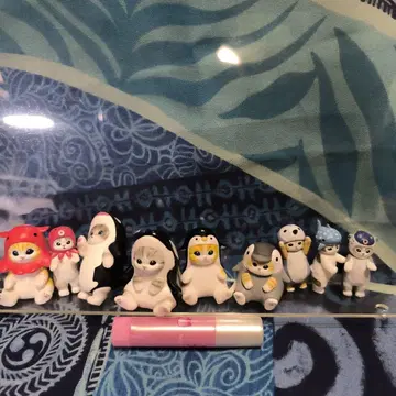 모프 샌드 멘다코, 범고래, 펭귄 외 피규어 세트 9개