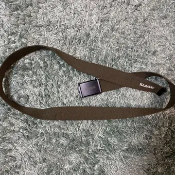 XLARGE 올리브 벨트 미사용