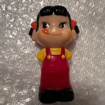 어린이 인형 빨간색 오버롤