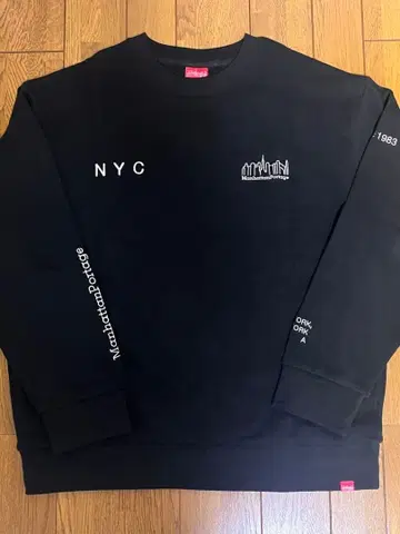 Manhattan Portage NYC 맨투맨 L 사이즈 블랙