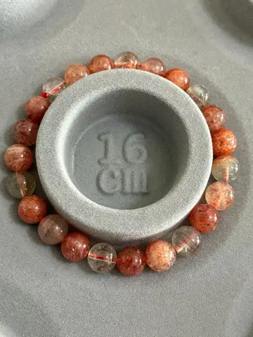 아루샤 선스톤 안쪽 둘레 16cm 사이즈 8mm 전후