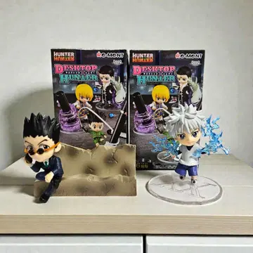 HUNTER x HUNTER 데스크탑 헌터 키루아 레오리오 정품
