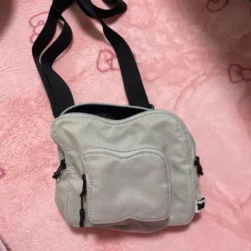 naptime 그레이 숄더백