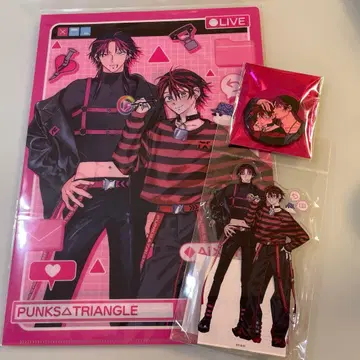 PUNKS TRIANGLE 치아키 아이 아크릴 스탠드 캔뱃지