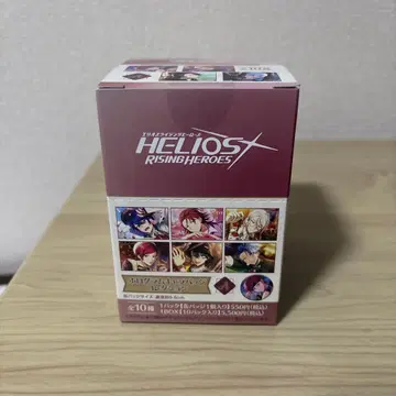 엘리오스 라이징 히어로즈 홀로그램 캐릭터 배지 10팩 세트