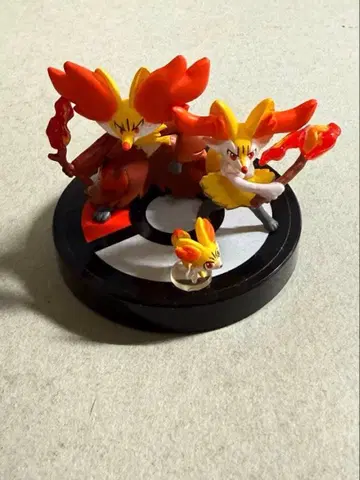 푸호꼬 진화 세트 테르나 마폭시 입체 포켓몬 도감 피규어