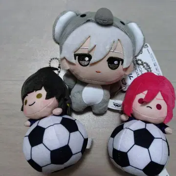 블루 록 봉제 인형 3개 세트