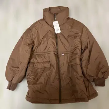 다운 자켓 브라운 AZUL