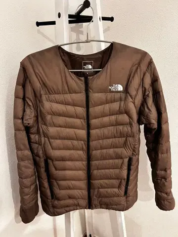 THE NORTH FACE 썬더 라운드넥 자켓 브라운