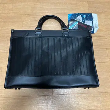 블랙 스트라이프 비즈니스 백 새상품