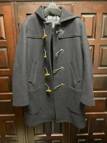 Schott 더플 코트 사이즈 36 다크 그레이