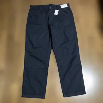 택 포함 유니클로 더블니 페인터 팬츠 워크 팬츠 네이비 XL