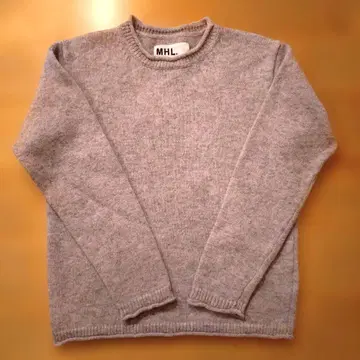 MHL. 니트 울100% 그레이