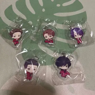 ROWDY SHOGUN 아크릴 메지루시 가챠 마스코트 Side-A 5개