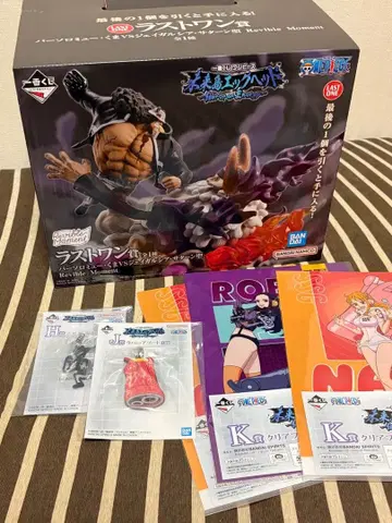 제일복권 원피스 미래섬 에그 헤드 라스트 원상 바솔로뮤 곰 & 덤