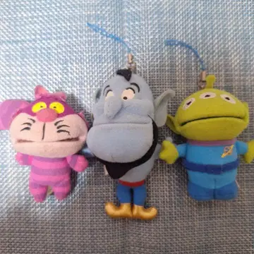 디즈니 냠냠 키링 체셔 고양이 지니 리틀 그린맨