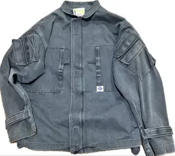 POST OVERALLS USA제 90s 초기 밀리터리 자켓 M 사이즈