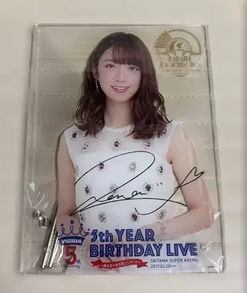 노기자카46 하시모토 나나미 B5 아크릴 팝 5th 졸업 콘서트