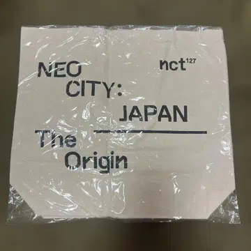 nct127 NEO CITY: JAPAN 백 미개봉 즉시 구매