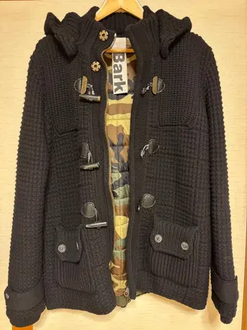 [ M 사이즈 ] 요코하마 beams 구매 BARK 니트 코트