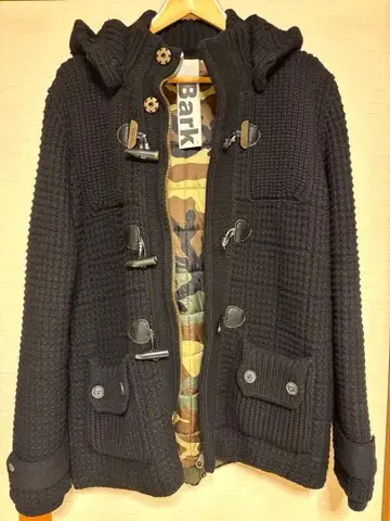 [ M 사이즈 ] 요코하마 beams 구매 BARK 니트 코트