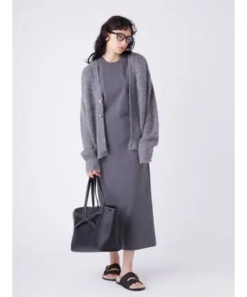 미라 오웬 브라우징 T셔츠 원피스 0사이즈