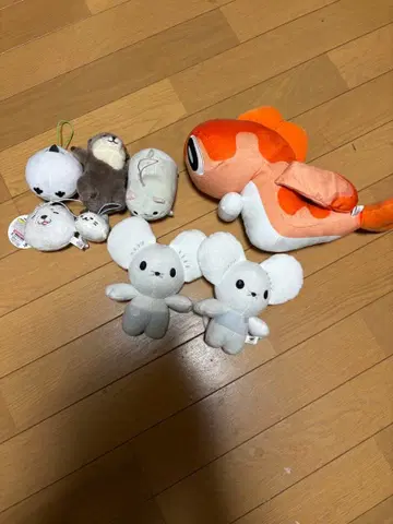 봉제 인형, 스트랩 7개 세트