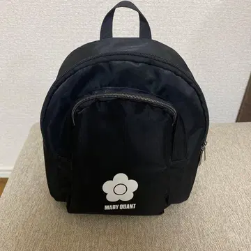 MARY QUANT 블랙 백팩