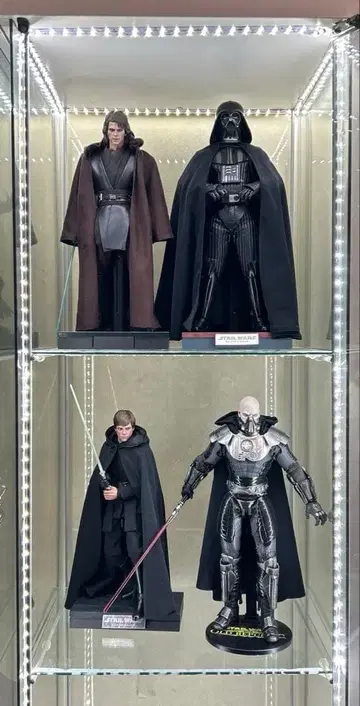 핫토이즈 무비 마스터피스 아나킨, 다스 베이더, 루크 외