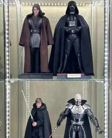 핫토이즈 무비 마스터피스 아나킨, 다스 베이더, 루크 외