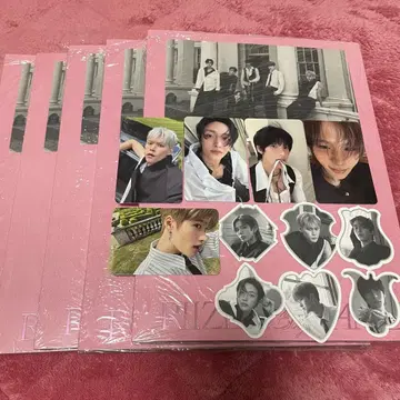 RIIZE fame 포토북 5권 (빠진 것 없음) 트레이딩 카드 포함