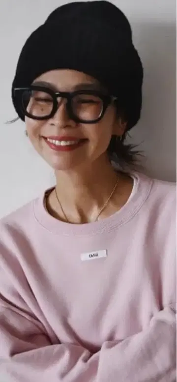 chiiiibag 치이백 니트 비니 블랙