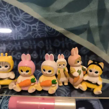 모프 샌드 토끼와 벌 피규어 6체 세트