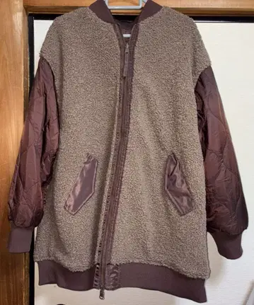 니코앤드 리버서블 롱 MA-1 보르도