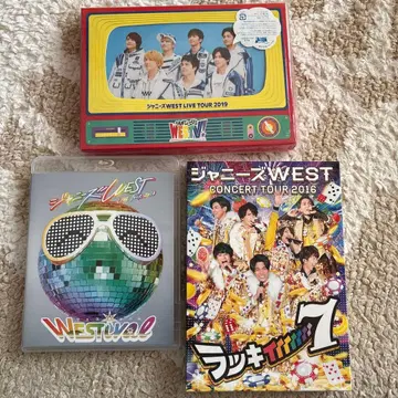 쟈니즈 WEST Blu-ray 3매 세트