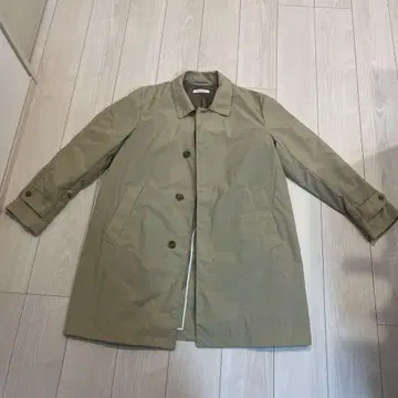 [ 익명 배송 ] BEAUTY&YOUTH 퍼텍스 발칼라 코트 베이지