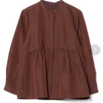 그린 라벨 릴랙싱/ 스탠드 티어드 블라우스