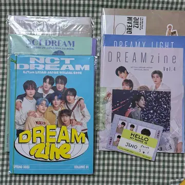 NCT DREAM 뉴스레터 5권 + 특전 제노