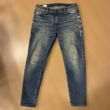 Big John 데미지 가공 슬림핏 데님