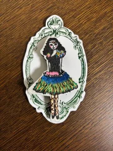 타마오 월드 발레리나 브로치 손자수 tamao