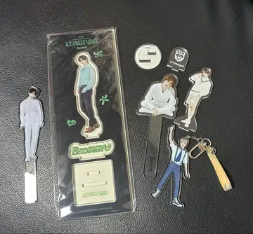 txt 범규 아크릴 스탠드, 키링 세트