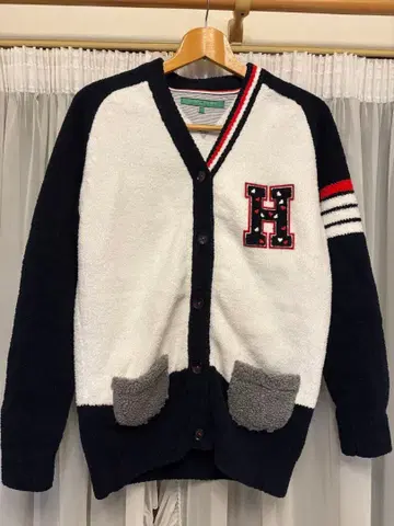 TOMMY HILFIGER 플리스 가디건 LL