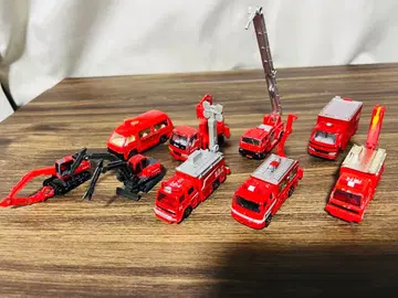 소방차 토미카 세트 8대