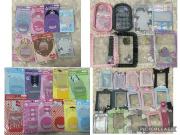 산리오 엔조이 아이돌 시리즈 등 덕질 굿즈 묶음 판매 약 20점