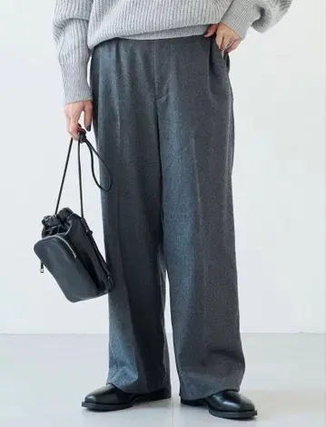 [ 그린 라벨 릴랙싱 ] 삭소니 와이드 팬츠