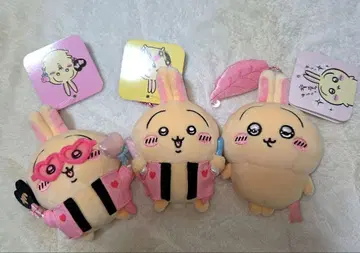 치이카와 (먼작귀) 토끼 마스코트 3개 세트 깔끔한 눈 덕질