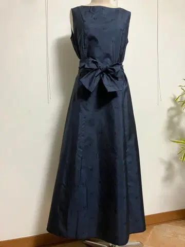 로우웨스트 A라인 원피스 오시마 명주 리메이크