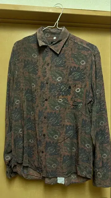 긴팔 패턴 셔츠